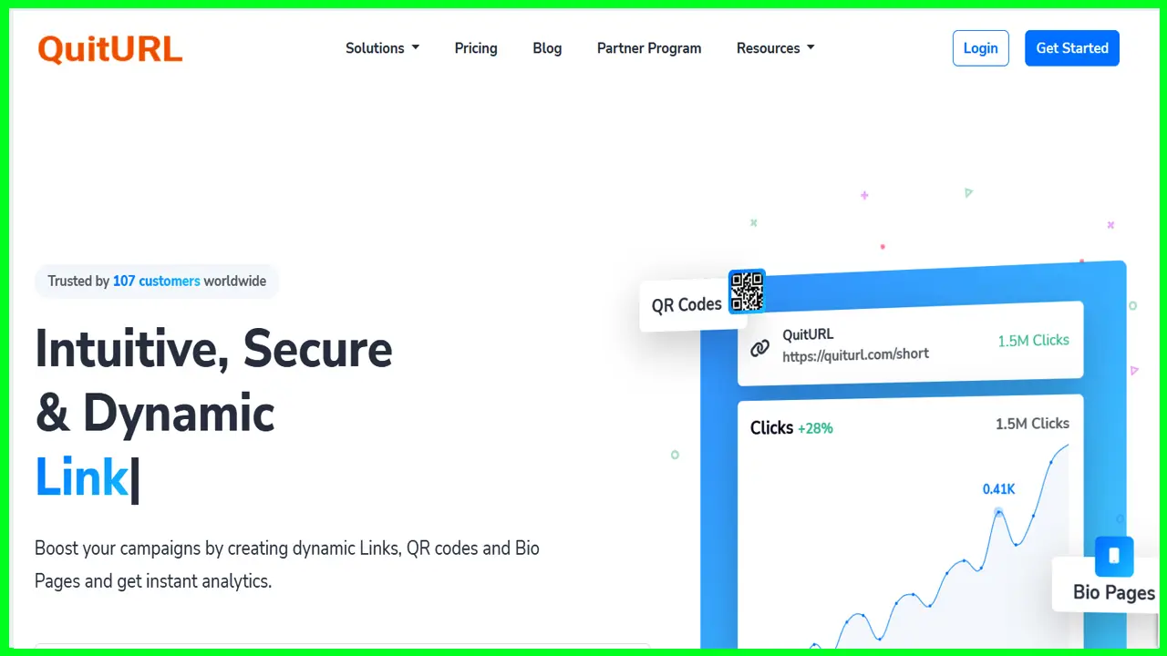 QuitURL - All-in-One Link Management Platform Information
