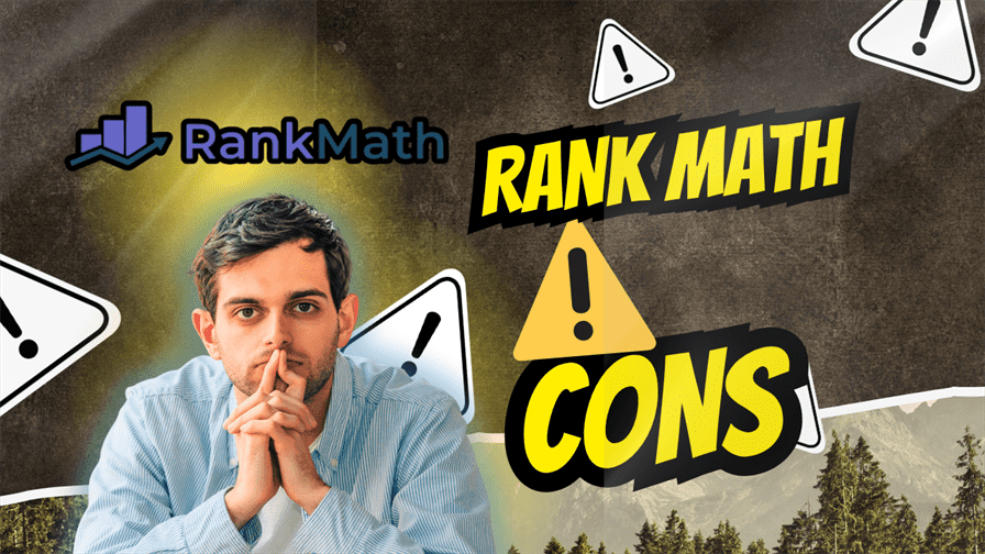 The Rank Math Review You Need to Know: Is It Worth It in 2025? 3 a man with his hands together to his mouth